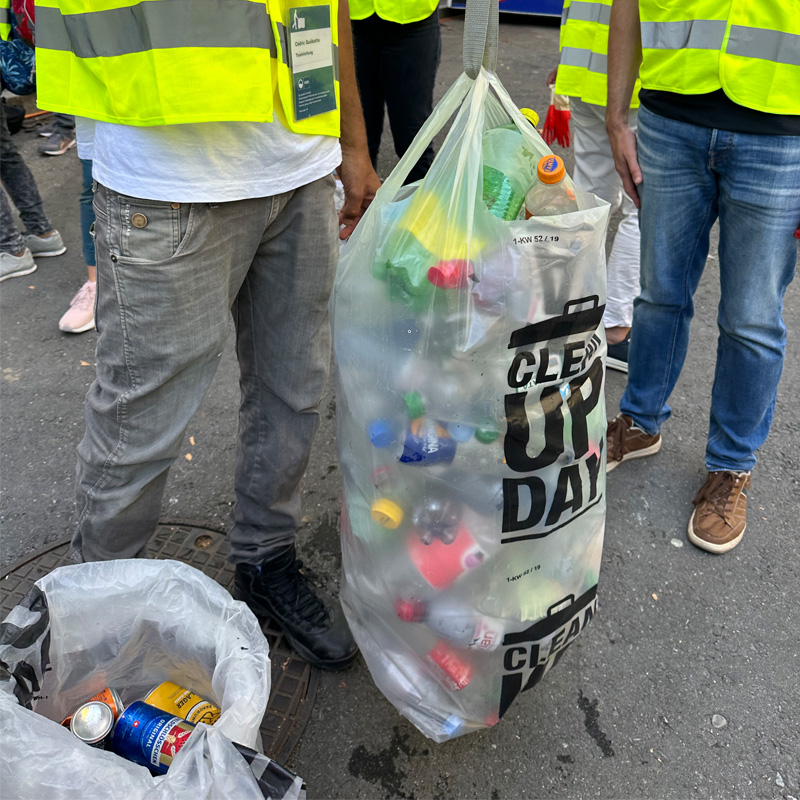 Bild: Clean-Up-Days in Luzern und Zürich