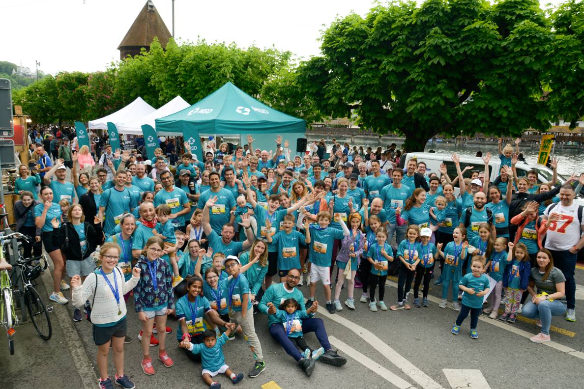 MSD-Team am Luzerner Stadtlauf 2025