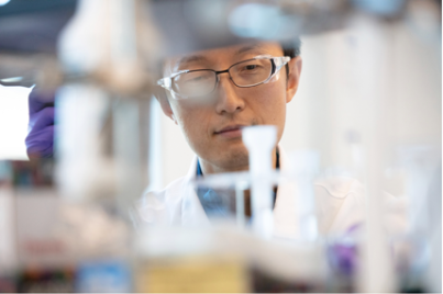 Scientist in the lab