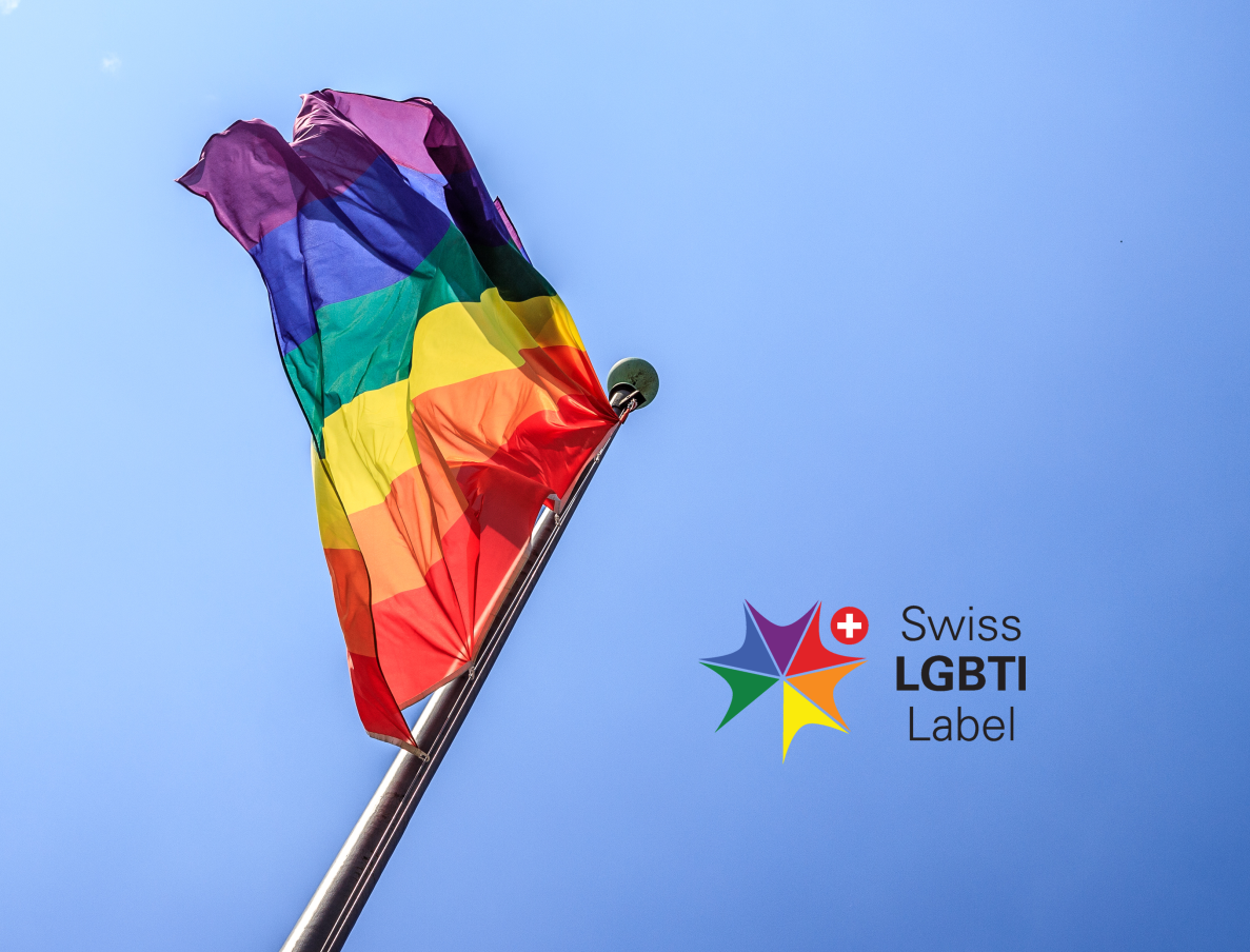 LGBTI flag and logo