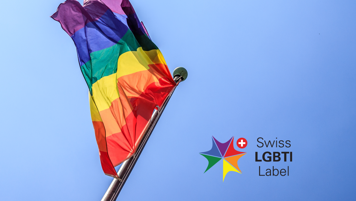 LGBTI flag and logo