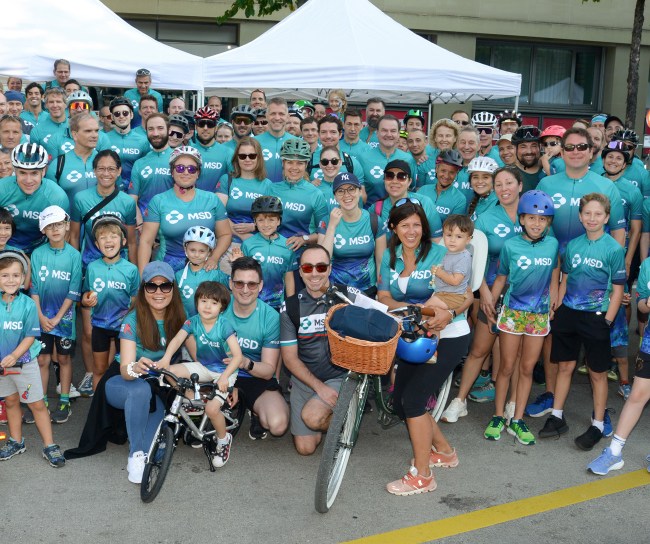 MSD employees at the Race for Life 2023