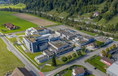 Picture: drone shooting of MSD Schachen location