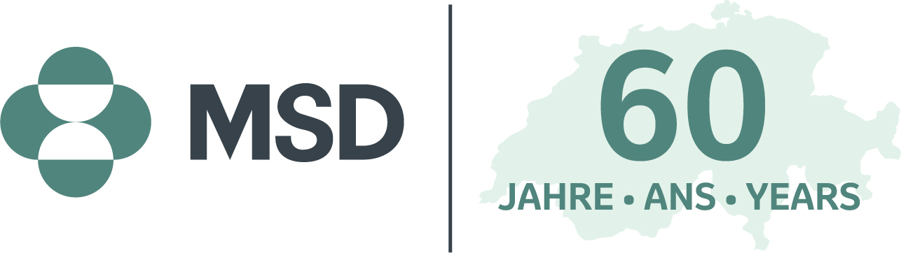 Logo 60 ans MSD Suisse